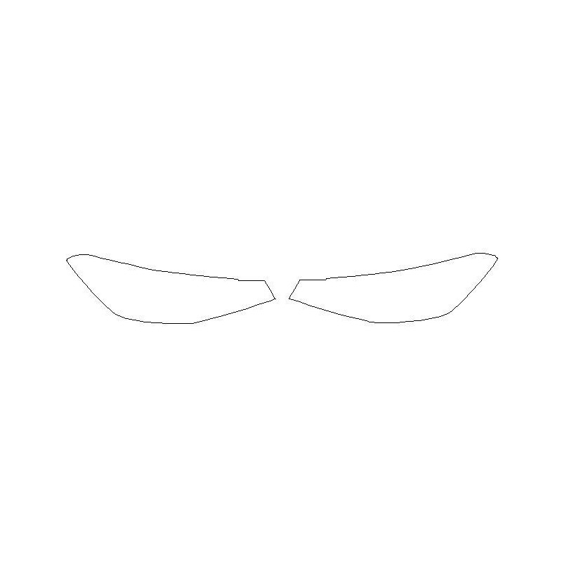 Folie protectoare pentru faruri / faruri VW ID.4 (2020-)
