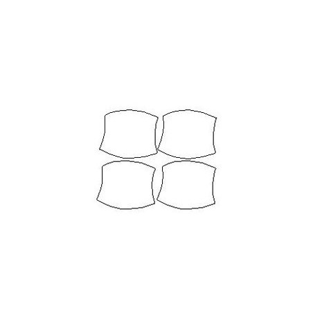 Ford Transit VIII protective films for door handles (2020-)