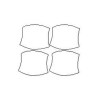 Ford Transit VIII protective films for door handles (2020-)