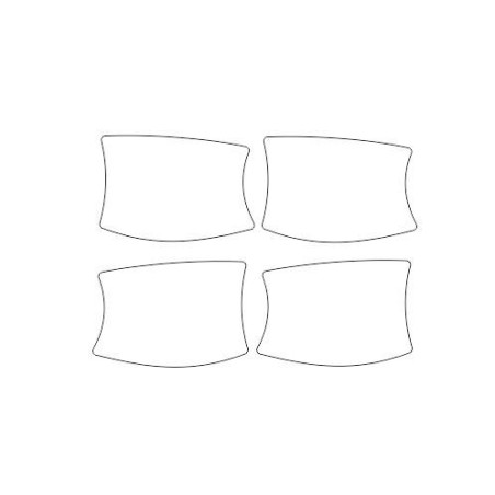 Porsche Panamera III 972 omistettu suojakalvo ovenkahvoille (2023-)