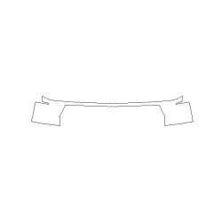 Citroen C3 II beschermfolie achterbumper (2016-2024)