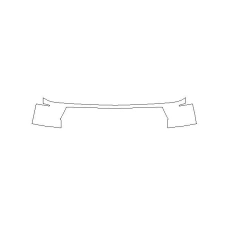 Citroen C3 II beschermfolie achterbumper (2016-2024)