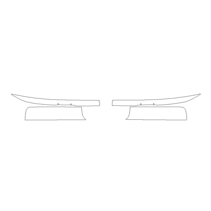 BMW XM G09 front headlights / lamps protective film (2022-)