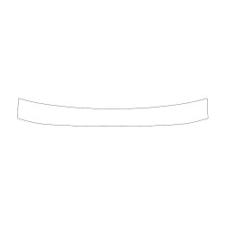 Mercedes E-Class W214 SEDAN rear bumper protective film (2024-)