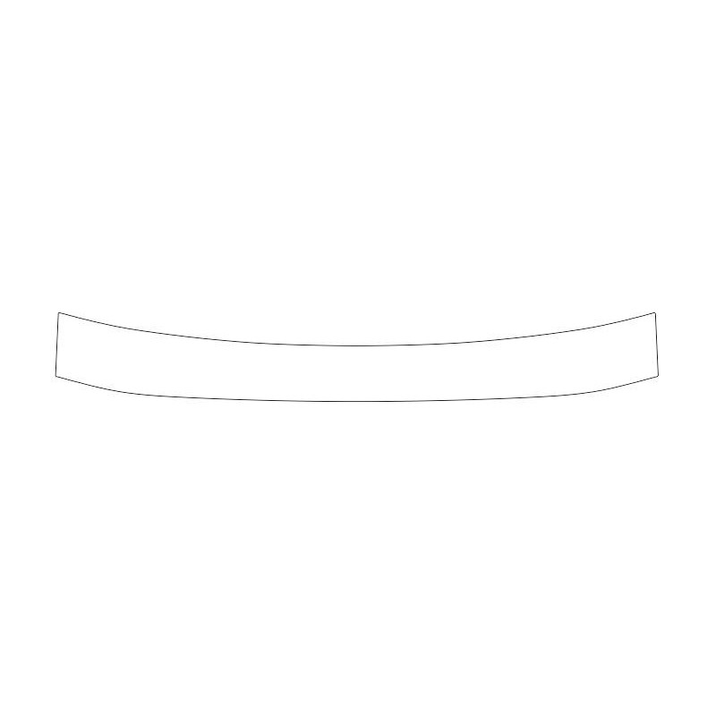 Mercedes E-Class W214 SEDAN rear bumper protective film (2024-)