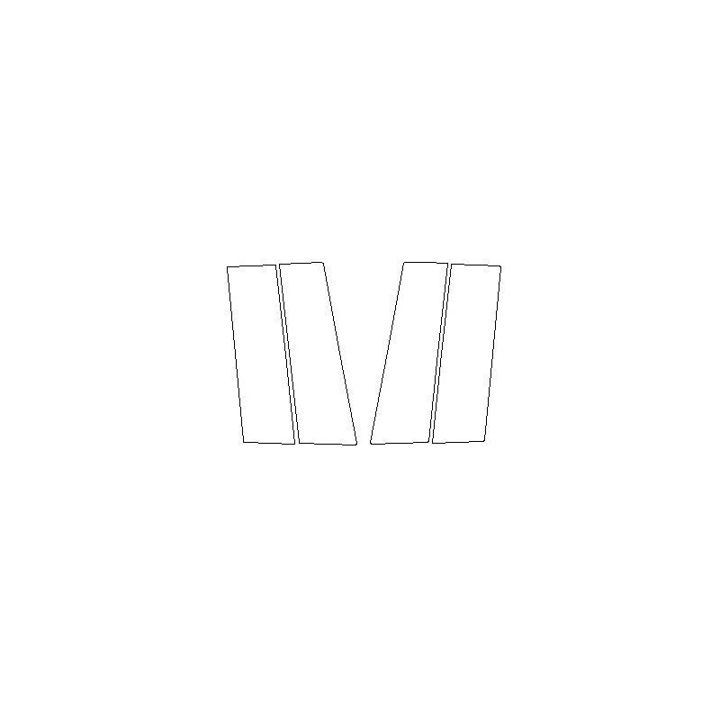 Mazda MX-30 beskyttelsesfilm på B-stolper (2020-)