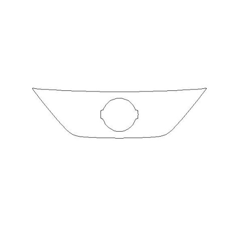 Nissan Leaf II ZE1 beskyttelsesfilm til opladningsportklappen (2018-)