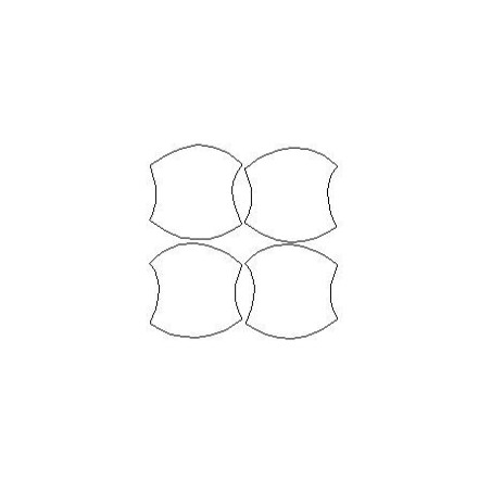 Nissan Leaf II ZE1 dedikerede beskyttelsesfilm til dørhåndtag (2018-)