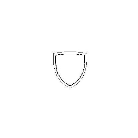 Peugeot 308 III t10 Schutzfolie für Logo Emblem Abzeichen (2021-)
