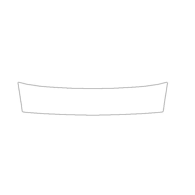 Peugeot 308 III t10 hatchback rear bumper protective film (2021-)