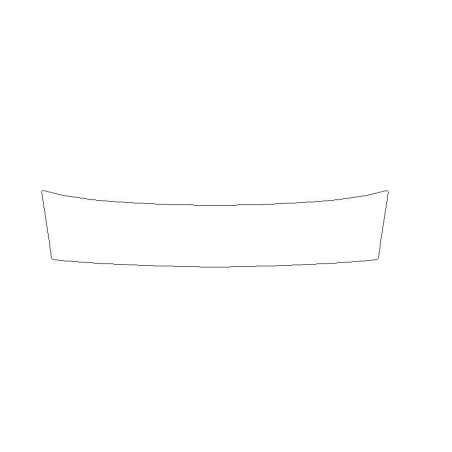 Peugeot 308 III t10 hatchback rear bumper protective film (2021-)