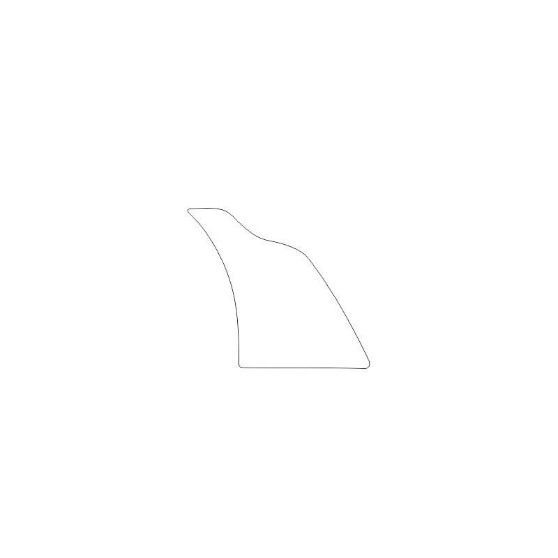 Porsche 911 / 991 TURBO dekal / beskyttelsesfilm bakskjerm (2011-2019)