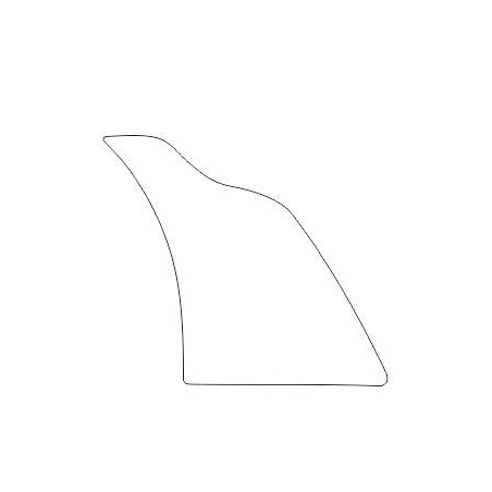 Porsche 911 / 991 TURBO dekal / beskyttelsesfilm bakskjerm (2011-2019)