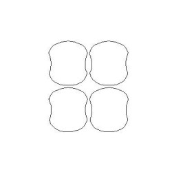 Προστατευτικά μεμβράνες για λαβές Toyota Aygo X (2022-)