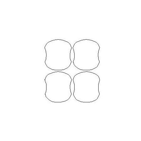 Toyota Aygo X películas protectoras para manijas (2022-)