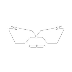 Ochranné fólie reflektorov / svetlometov KIA Niro II (2023-)