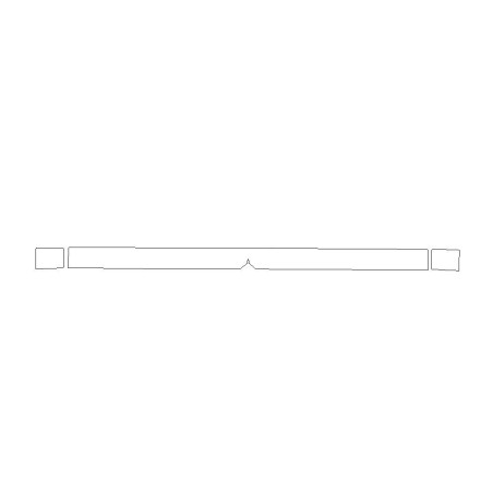 Tesla Cybertruck achterlicht LED strip / achterlichten beschermfolie (2024-)