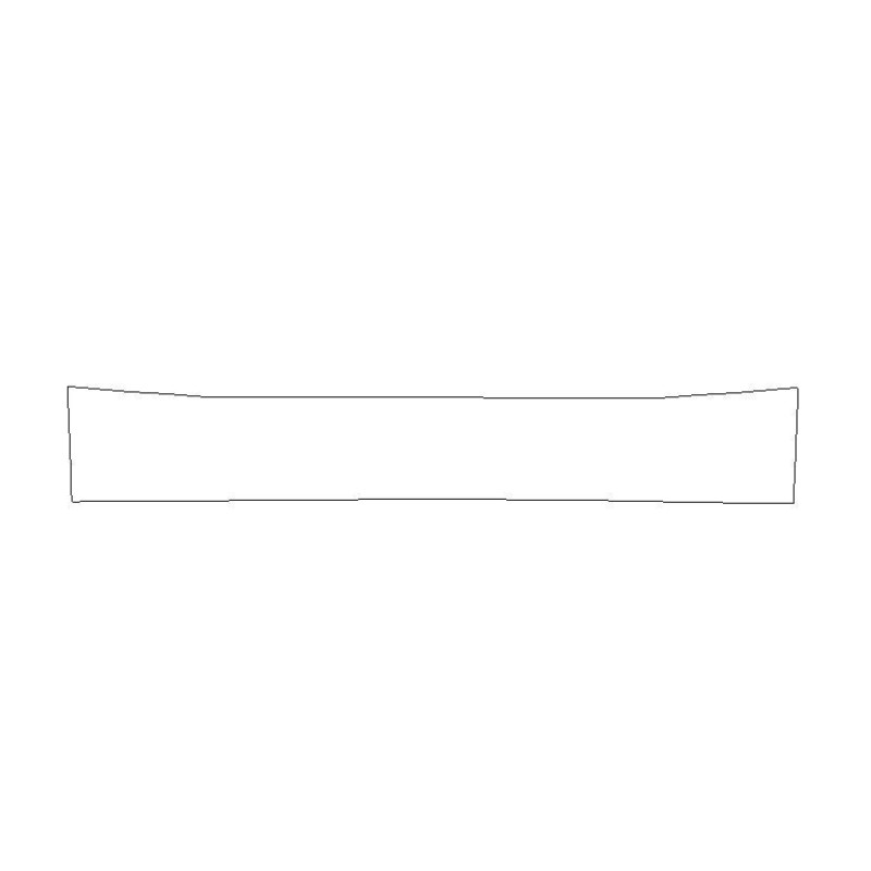 Tesla Cybertruck pellicola protettiva per griglia / paraurti anteriore (2024-)