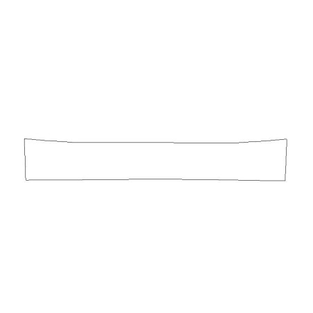 Tesla Cybertruck protective film on grill/front grille (2024-)