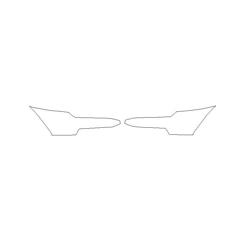 Volvo CX30 fari / luci anteriori film protettivi (2023-)