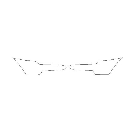 Volvo CX30 fari / luci anteriori film protettivi (2023-)