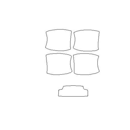 Jeep Compass II beschermfolie voor deurgrepen (2016-)