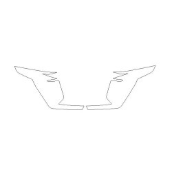 KIA EV9 reflektory / lampy predné fólie ochranné (2023-)