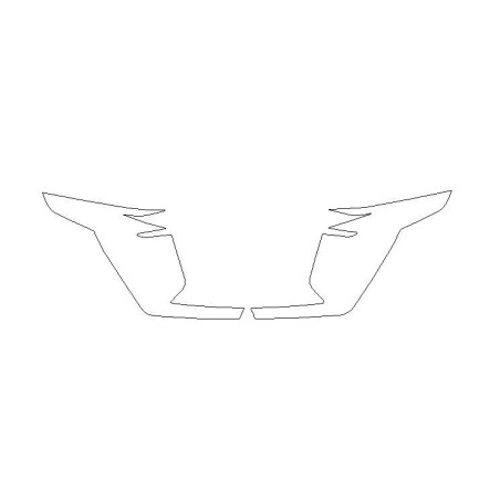 KIA EV9 fényszóró / első lámpák védőfólia (2023-)