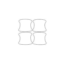 VW Touran III özel kapı kolları için koruyucu filmler (2015-)