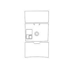 RANGE ROVER SPORT III L461 jälkeen FL suojakalvo keskikonsoliin (2024-)