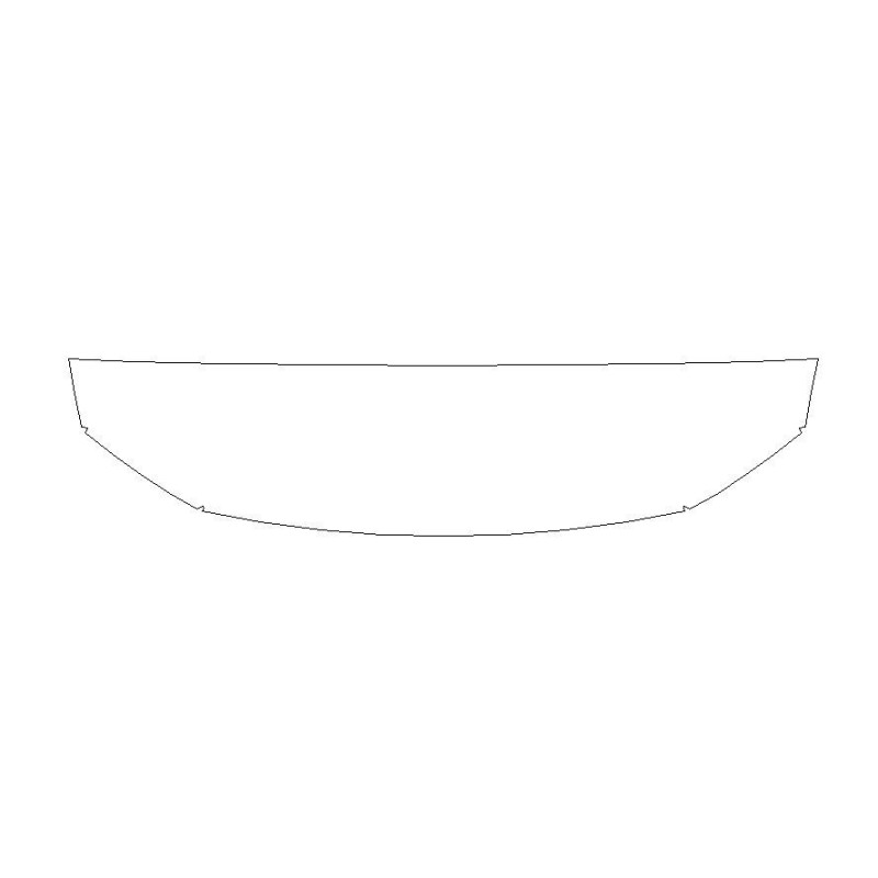 VW Passat B8 προστατευτικό μεμβράνης για καπό (Clear BRA) (2014-2023)