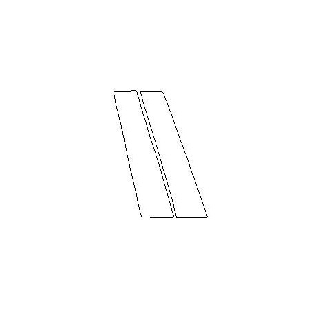 Folii de protecție Lexus UX pentru montanții B (2019-)