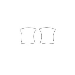 Volvo C30 specifieke beschermende folies voor deurklinken (2006-2012)