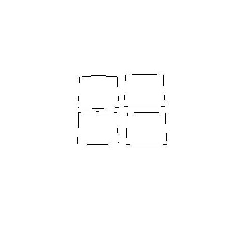 VW Multivan T7 védőfóliák kilincsekhez szabott (2021-)