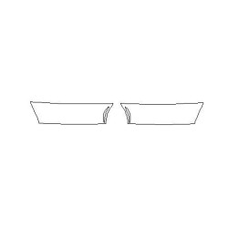 VW Multivan T7 beschermende grill piano black / grille (2021-)