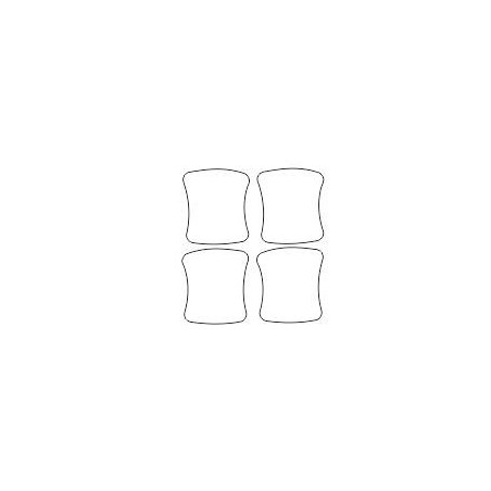 BMW X5 E53 dedicated protective films for door handles (1999-2006)