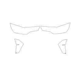 Projecteurs Renault Symbioz / Films de protection des projecteurs (2024-)