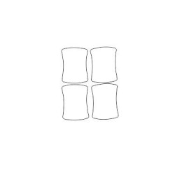 Toyota Land Cruiser J250 beskyttelsesfilm til dørhåndtag (2024-)