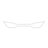 VOLVO XC90 II (2) FL beskyttelsesfilm til forlygter / forlygter (2024-)