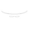 Tesla Y II Juniper bande LED avant / film de protection des phares (2024-)