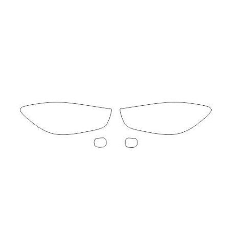 Mercedes Citan II faros / láminas protectoras de faros (2021-)