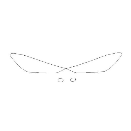 Cupra Terramar reflektory / lampy frontale folii de protecție (2024-)