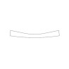 Toyota Corolla XII estate Touring Sports rear bumper protective film (2018-)