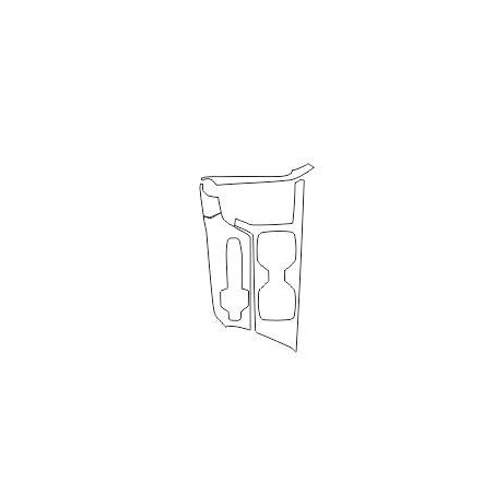 Lexus NX II beschermfolie voor de middentunnel (2022-)