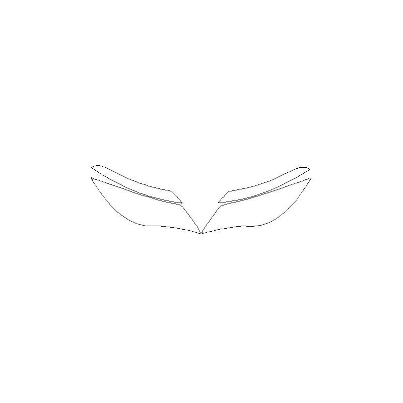 BMW 6 E63 E63 folii de protecție pentru faruri (2003-2010)