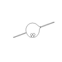 Volvo EX90 suojakalvo etumerkki tutka tunnus (2024-)