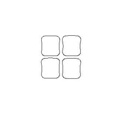 Ταινίες προστασίας υποκλειδίων Toyota 4Runner V N280 (2009-2024)