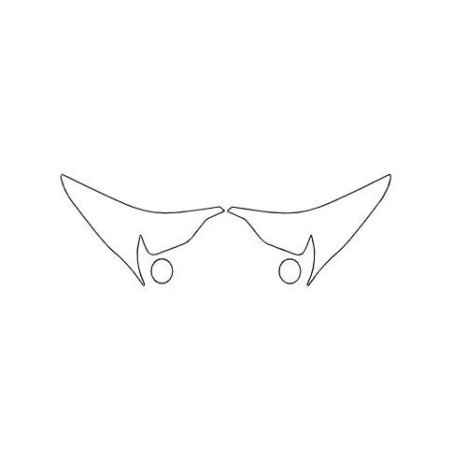 Φιμέ μπροστινά φώτα προστασίας για Subaru XV Crosstrek II μετά την ανανέωση (2023-)