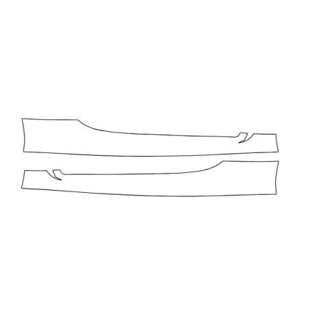 Películas de proteção Toyota GT86 II para soleiras exteriores (2021-)