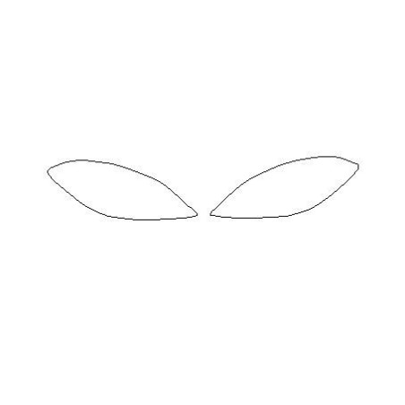 Mercedes B-Class W246 pre-facelift protective films for headlights / front lamps (2011-2014)